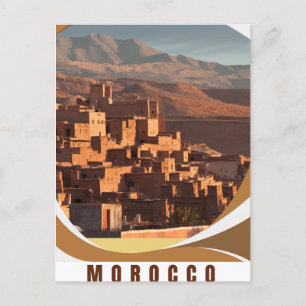 Marrakesh, Morocco Trip Surprise Gift Ticket - You Holiday Postcard