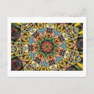 Marrakesh Shop Kaleidoscope Postcard