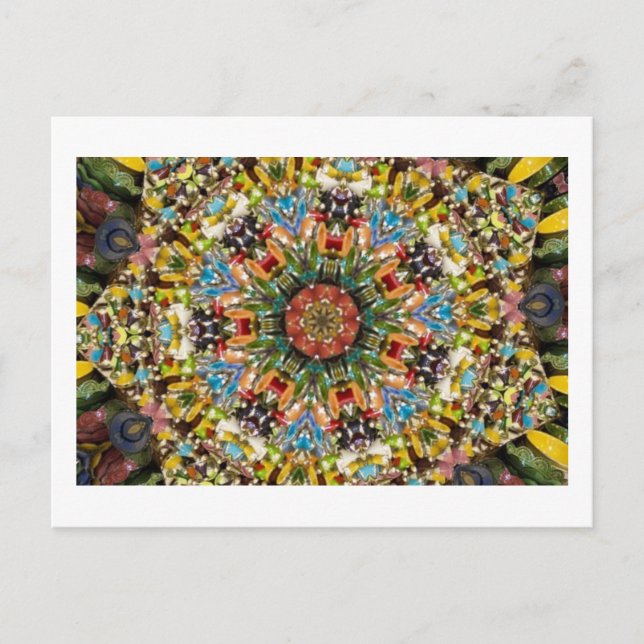Marrakesh Shop Kaleidoscope Postcard (Front)