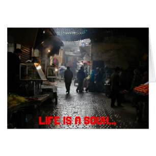 Marrakesh souk in Morocco