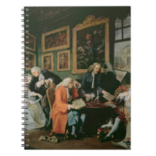 Marriage a la Mode: I - The Marriage Settlement, c Notebook