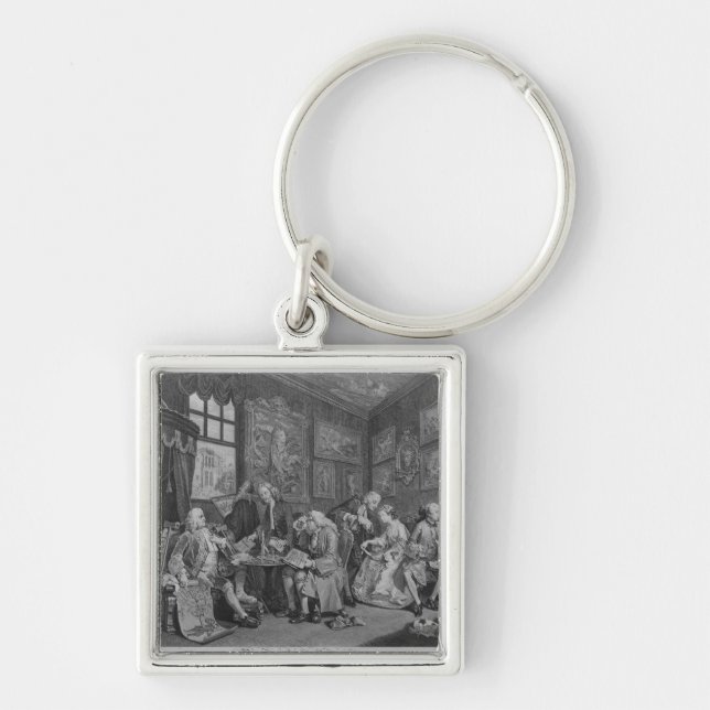 Marriage a la Mode Key Ring (Front)