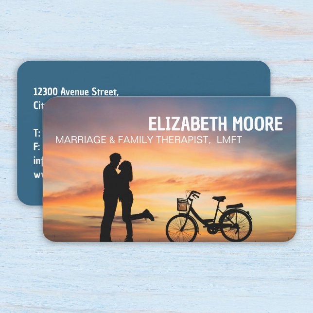 Marriage And Family Therapist Business Card (MFT Business Card)