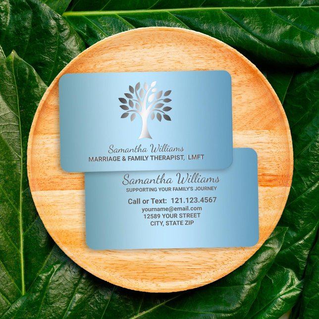 Marriage And Family Therapist Business Card (Marriage And Family Therapist Business Cards)