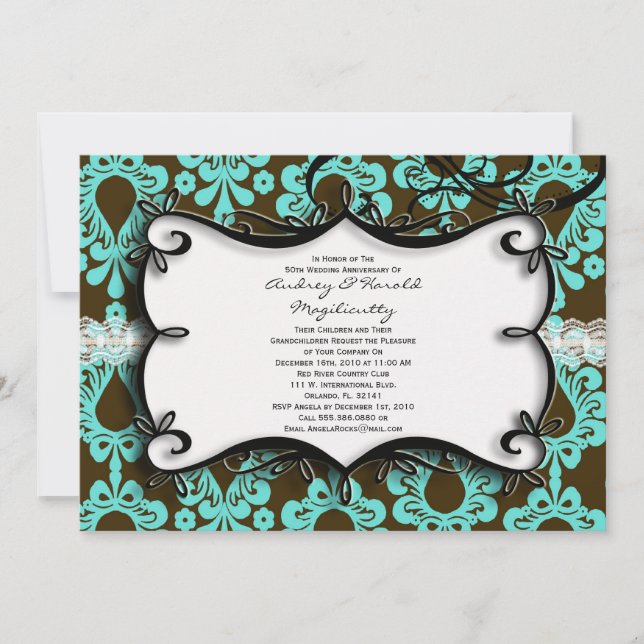 Marriage Anniversary Party Invite (Front)