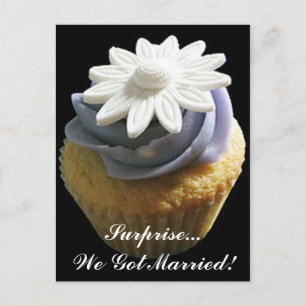 Marriage Announcement Postcard