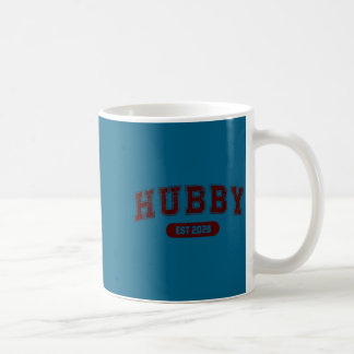 Marriage bachelor party wife and hubby est 2026  coffee mug