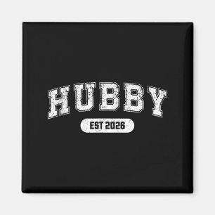 Marriage Bachelor Party Wife And Hubby Est 2026 Magnet