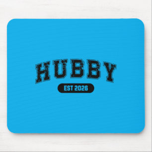 Marriage Bachelor Party Wife And Husband Est 2026 Mouse Pad