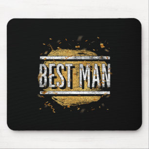 Marriage Best Man Groomsmen Wedding Bachelor Party Mouse Pad