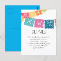 Marriage - Boda - Wedding Papel Picado Details