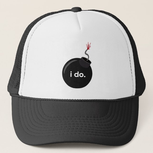Marriage Bomb - Bachelor Party Hat (Front)