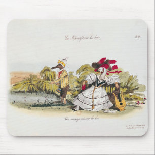 Marriage by the Book Mouse Pad