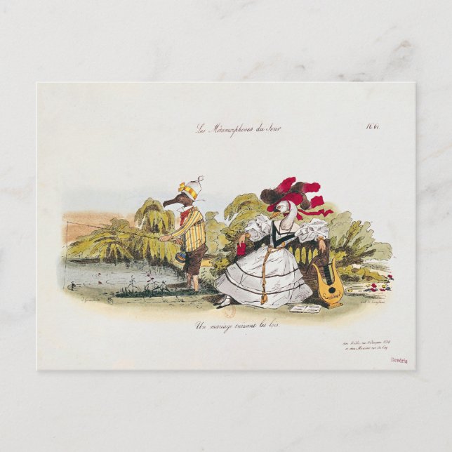 Marriage by the Book Postcard (Front)