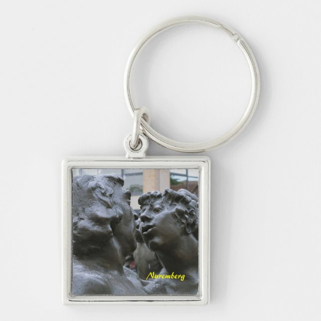 Marriage Carousel in Nuremberg Keychain (Front)