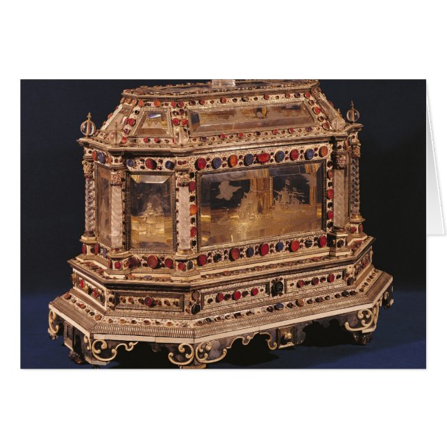 Marriage coffer, 1753 (Front Horizontal)