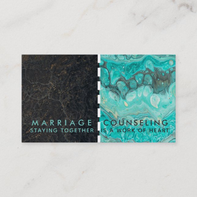 Marriage Counseling Slogans Business Card (Front)