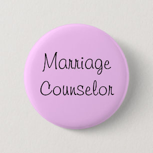 "Marriage Counsellor" Pin