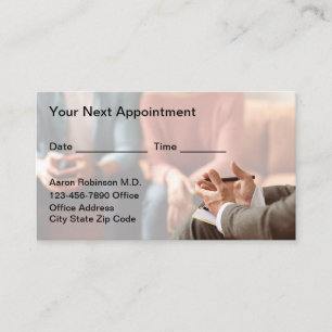 Marriage Counselor Appointment Business Cards New
