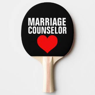 MARRIAGE COUNSELOR SPANKING THEME PING PONG PADDLE