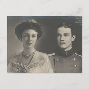 Marriage DAUGHTER Kaiser Wilhelm of Germany #049D Postcard