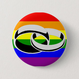 Marriage equality Gay Pride Button Pin