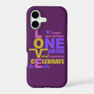 Marriage Equality / One Love custom iPhone case