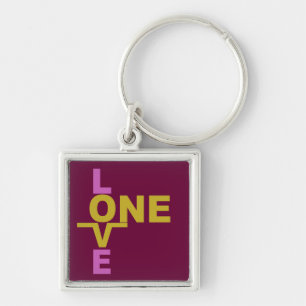Marriage Equality / One Love custom key chain