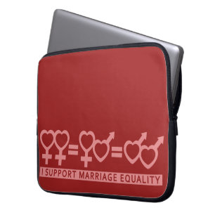 Marriage Equality / One Love custom laptop sleeve