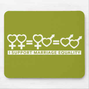 Marriage Equality / One Love custom mousepad
