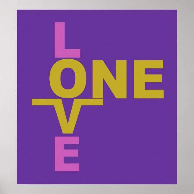 Marriage Equality / One Love custom poster (Front)