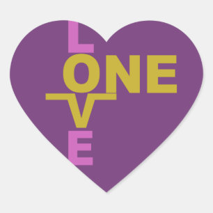 Marriage Equality / One Love custom stickers