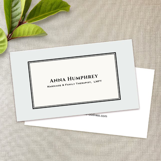 Marriage & Family Therapist Business Card (Creator Uploaded)