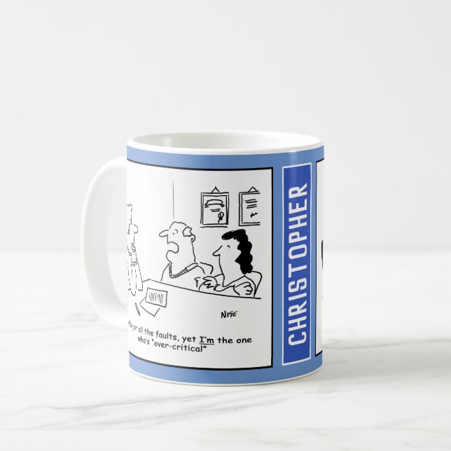 Marriage Guidance Cartoon. Coffee Mug (Front Left)