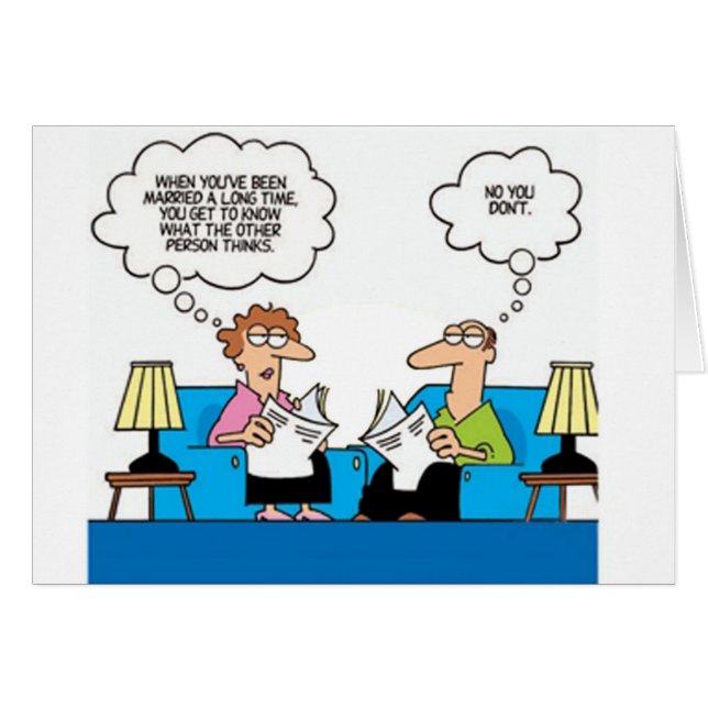 Marriage Humour (Front Horizontal)