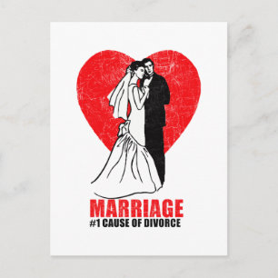 Marriage Humour Postcard