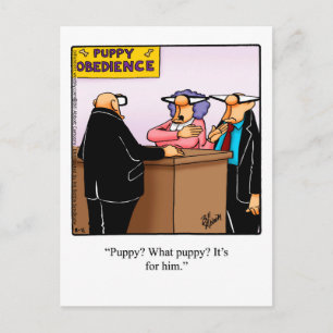 Marriage Humour Postcard " Spectickles"