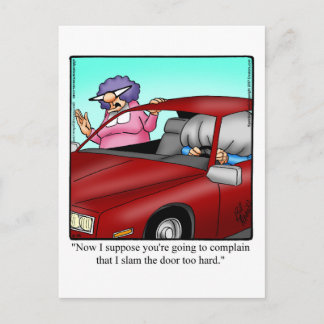 Marriage Humour Postcard "Spectickles"