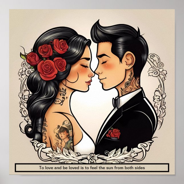 Marriage is finding someone who agrees with your poster (Front)