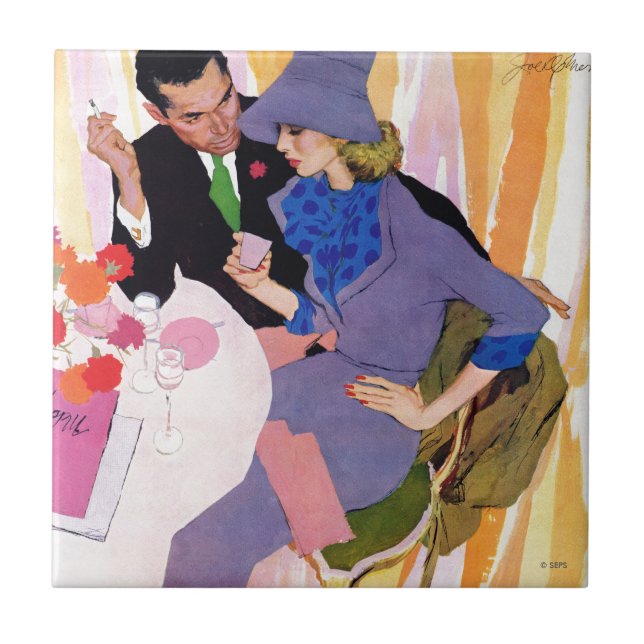 Marriage Is Not For Me Ceramic Tile (Front)