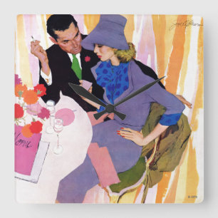 Marriage Is Not For Me Square Wall Clock