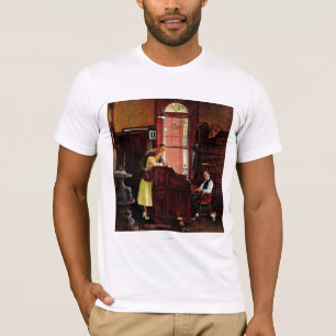Marriage License by Norman Rockwell T-Shirt