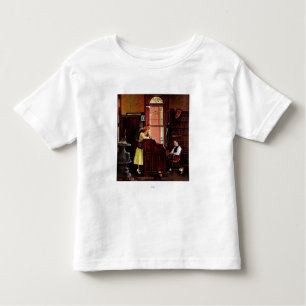 Marriage License by Norman Rockwell Toddler T-Shirt