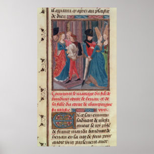 Marriage of Baldwin VI and Marie Poster