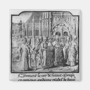 Marriage of Charles VI King of France Magnet
