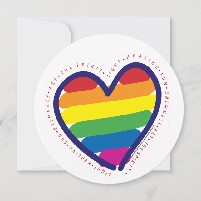Marriage of Equality Wedding Invitation (Front)
