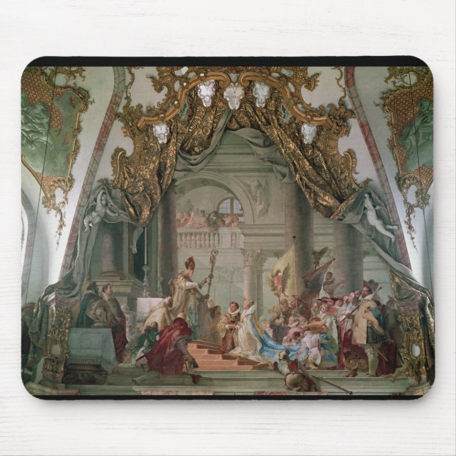 Marriage of Frederick I  Barbarossa Mouse Pad (Front)