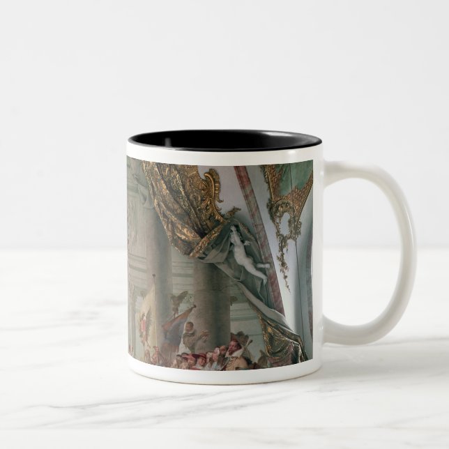 Marriage of Frederick I  Barbarossa Two-Tone Coffee Mug (Right)