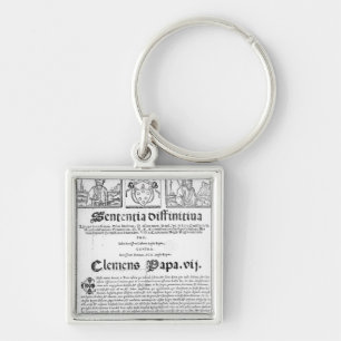 Marriage of Henry VIII and Catherine of Aragon Key Ring