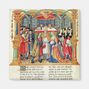 Marriage of Maria of Burgundy and Maximilian I Magnet
